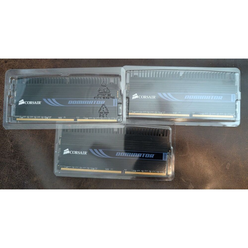 Corsair Dominator 6GB (3×2GB) DDR3 1600MHz Triple‑Channel Kit CMP6GX3M3A1600C7